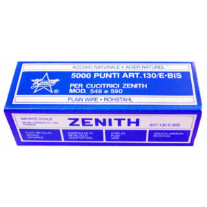 Punti 130/E bis – 6/4 – acciaio naturale – metallo – Zenith – conf. 5000 pezzi