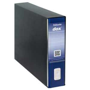 Registratore Dox 10 – dorso 8 cm – 46 x 31,5 cm – blu – Esselte