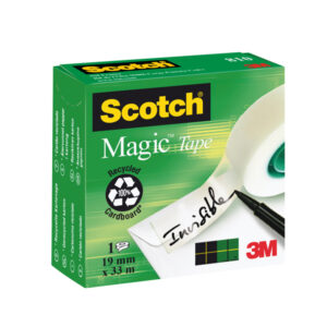 Nastro adesivo Magic 810 – permanente – 19 mm x 33 mt – trasparente – Scotch