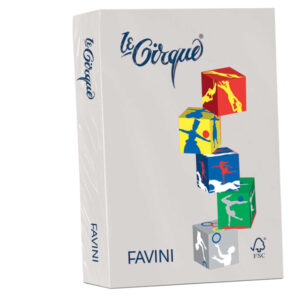 Carta Le Cirque – A4 – 80 gr – grigio pastello 109 – Favini – conf. 500 fogli
