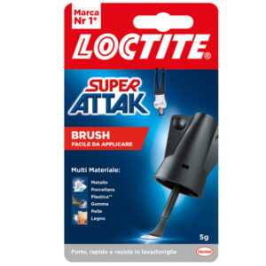 Colla Super Attak Easy Brush – 5 gr – trasparente – Loctite