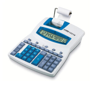 Calcolatrice da tavolo scrivente 1221X – 12 cifre – bianco – Ibico