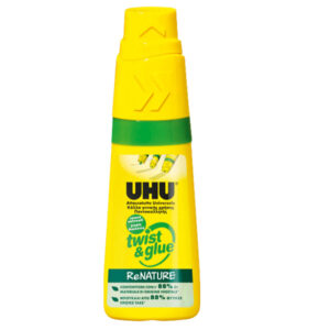 Attaccatutto TwistGlue ReNature – 35 ml – senza solventi – bianco – UHU