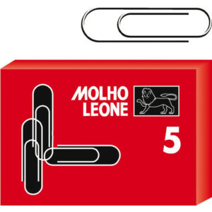Fermagli zincati N.5 –  lunghezza 50 mm – Molho Leone – conf. 100 pezzi