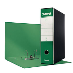 Registratore Oxford G85 – dorso 8 cm – protocollo 23×33 cm – verde – Esselte