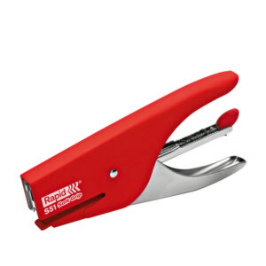 Cucitrice a pinza Rapid Supreme S51 Soft Grip – rosso – Rapid