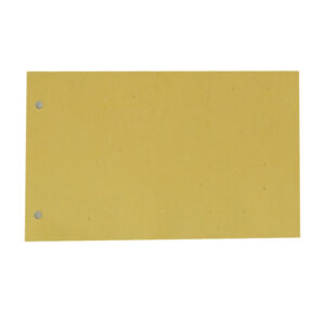 Separatori – cartoncino Manilla 200 gr – 12,5×23 cm – giallo – Cartotecnica del Garda – conf. 200 pezzi