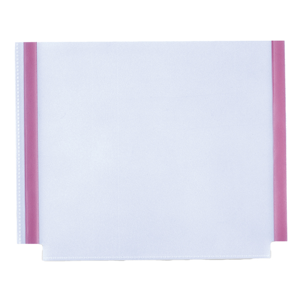 Tasche GS adesive con soffietto – PVC – 22×18 cm – trasparente – Sei Rota – conf. 10 pezzi