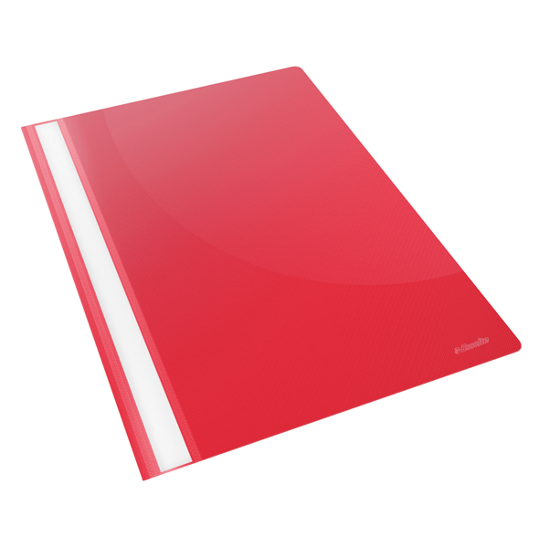 Cartellina ad aghi Report File – con fermafogli – PPL – 21×29,7 cm – rosso – Esselte