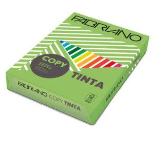Carta Copy Tinta – A4 – 80 gr – colori forti verde pisello – Fabriano – conf. 500 fogli