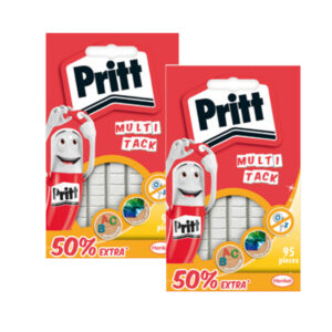 Gommini adesivi Multi-Tack – riutilizzabili – bianco – Pritt – conf. 95 pezzi