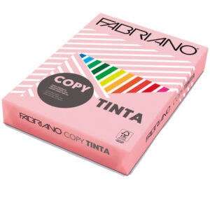 Carta Copy Tinta – A4 – 160 gr – colori tenui rosa cipria – Fabriano – conf. 250 fogli