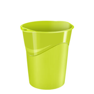 Cestino Gloss – 14 lt – altezza 33,4 cm – diametro 30,5 cm – verde anice – CEP