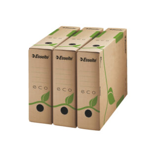 Scatola archivio EcoBox – dorso 8 cm – 32,7×23,3 cm – Esselte