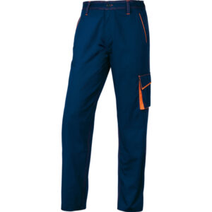 Pantalone da lavoro Panostyle  M6PAN – sargia/poliestere/cotone – taglia L – blu/arancio – Deltaplus