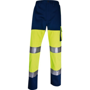 Pantalone alta visibilitA’ PHPA2 – sargia/poliestere/cotone – taglia L – giallo fluo – Deltaplus