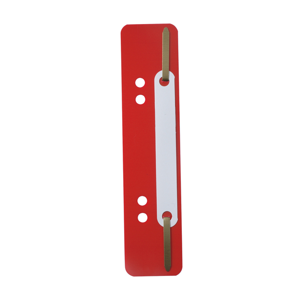 Pressini fermafogli – 38×150 mm – rosso – Durable – conf. 25 pezzi