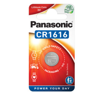 Micropila CR1616 – litio – Panasonic – blister 1 pezzo