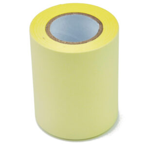 Rotolo ricarica carta autoadesiva – giallo pastello – 59mm x 10mt – per Memoidea Tape Dispenser – Iternet