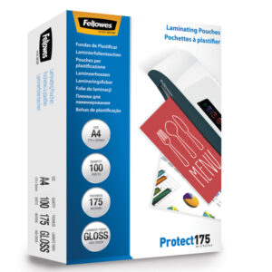 Pouches Protect175 – A3 – 303×426 mm – 2×175 micron – Fellowes – scatola 100 pezzi