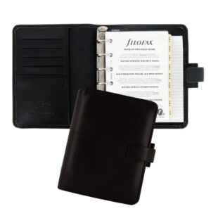 Organiser Metropol Pocket – similpelle – nero – 14,6 x 11,5 x 3,5cm – Filofax