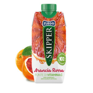 Succo Skipper – gusto arancia rossa – Zuegg – brick 330 ml