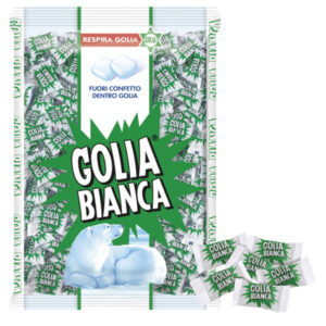 Caramelle Golia Bianca – busta da 1kg (400 pezzi circa)