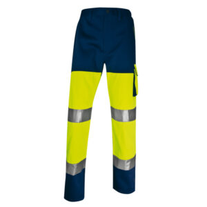 Pantalone alta visibilitA’ PHPA2 – sargia/poliestere/cotone – taglia M – giallo fluo – Deltaplus