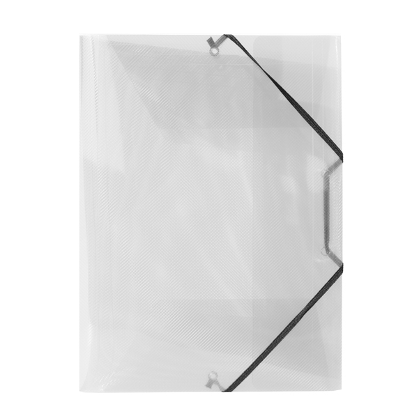 Cartella 3L con elastico Lumina – 22x30cm – trasparente – D0/3 – Favorit
