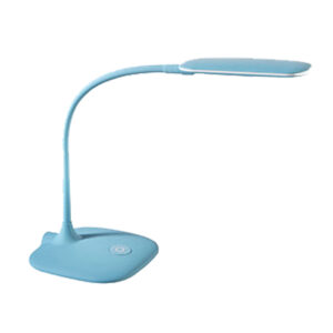 Lampada da tavolo a led Candy – 16x16x33 cm – azzurro – Alco