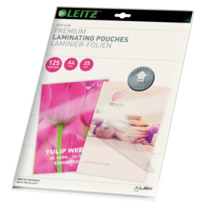 Pouches iLAM UDT – plastificazione a caldo – A4 – 216 x 303 mm – 2 x125 micron – Leitz – scatola 25 pezzi