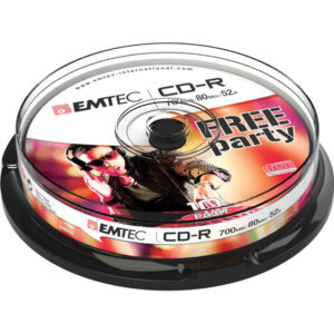 Emtec – CD-R – ECOC801052CB – 80min/700mb