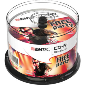 Emtec – CD-R – ECOC805052CB – 80min/700mb