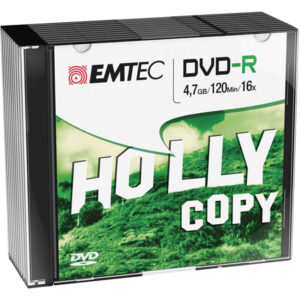 Emtec – DVD-R – registrabile – ECOVR471016SL – 4,7GB – conf. 10 pz