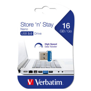 Verbatim – Usb 3.0 Store ‘N’Stay Nano – 98709 – 16GB