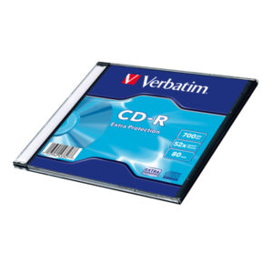 Verbatim – Scatola 200 CD-R DataLife Single Pack – slim case – serigrafato – 1x-48x – 43347 – 700MB