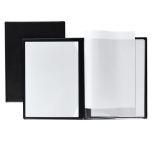 PortamenU’ G – PVC – 22 x 30 cm (A4) – nero – 2 + 2 tasche – Sei Rota