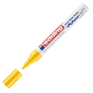Marcatore permanente a vernice 750 – punta 2 – 4 mm – giallo – Edding