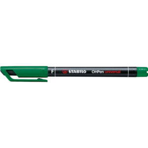 Pennarello OHPen universal permanente 842  – punta fine 0,7 mm – verde – Stabilo