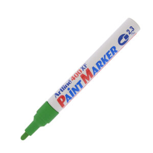 Marcatore permanente a vernice A 400 – punta tonda – 2,3 mm – verde – Artline