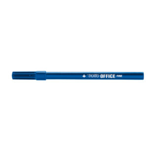 Pennarelli Office – punta feltro – punta fine – tratto 0,7 mm – blu – Tratto – conf. 12 pezzi