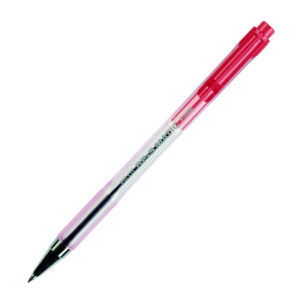 Penna a sfera a scatto BP S Matic – punta fine 0,7 mm – rosso – Pilot