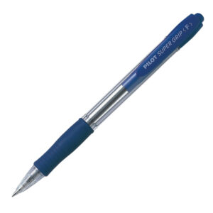Penna sfera a scatto Super Grip – punta fine 0,7 mm – blu – Pilot