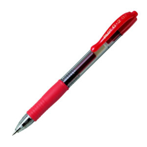 Roller gel a scatto G-2 – punta 0,7mm – rosso – Pilot