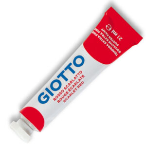 Tempera Tubo 7 – 21ml – rosso scarlatto – Giotto