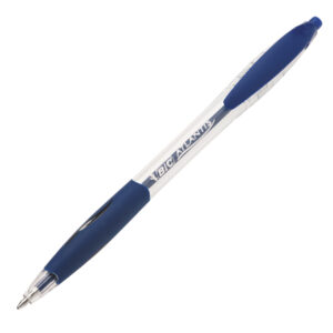 Penna a sfera a scatto Atlantis Classic – punta 1,0mm – blu  – Bic – conf. 12 pezzi