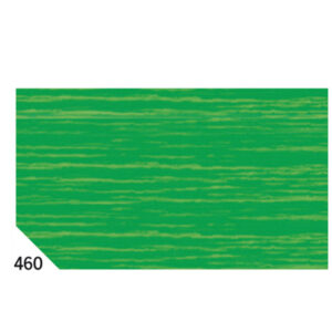 Carta crespa – 50 x 250 cm – 48 gr/m2 – verde chiaro 460 – Rex Sadoch – conf.10 rotoli