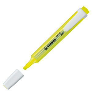 Evidenziatore Stabilo Swing Cool – punta scalpello –  tratto 1 4 mm – giallo 24 – Stabilo