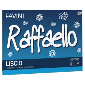 Album Raffaello – 24x33cm – 100gr – 20 fogli – liscio – Favini