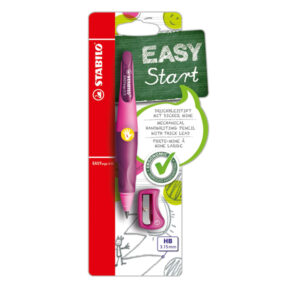 Portamine Easyergo – 3,15mm – per mancini + affilamine – rosa – Stabilo